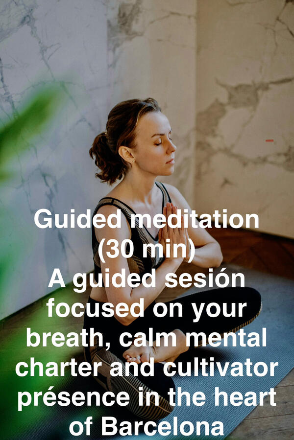 Guided meditation Guided meditation